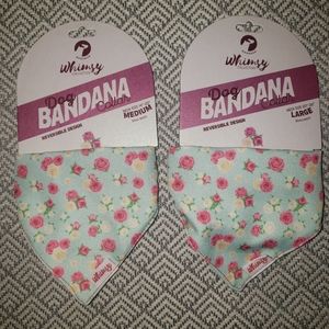Floral Dog Collar Bandana